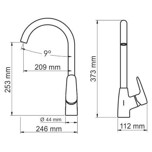 WasserKRAFT Vils 5607 Смеситель для кухни