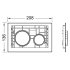 TECEloop modular Клавиши смывные, цвет: черный/хром матовый 9240665