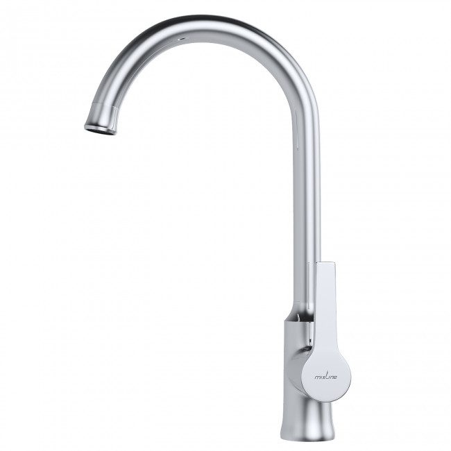 Смеситель для кухни 35k MIXLINE ML22-032 "Round" высокий излив боковая ручка (550746) Смеситель для кухни 35k MIXLINE ML22-032 "Round" высокий излив боковая ручка (550746)
