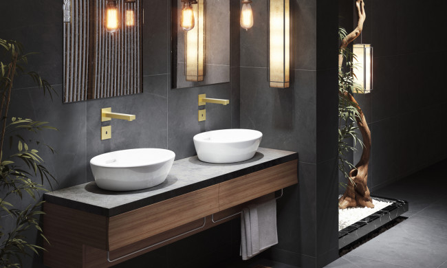 Смеситель Timo для раковины встроенный, сенсорный золото матовое Selene (2073/17SM) Смеситель Timo для раковины встроенный, сенсорный золото матовое Selene (2073/17SM)