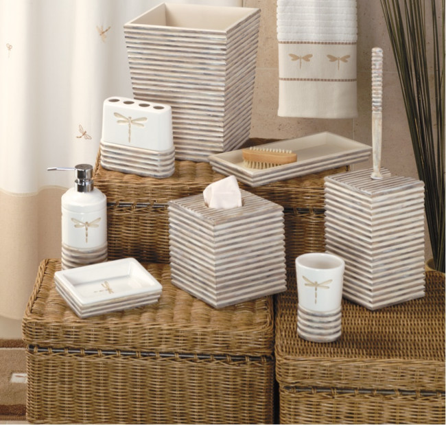 Стакан для зубной пасты Creative Bath Dragonfly DGF11NAT