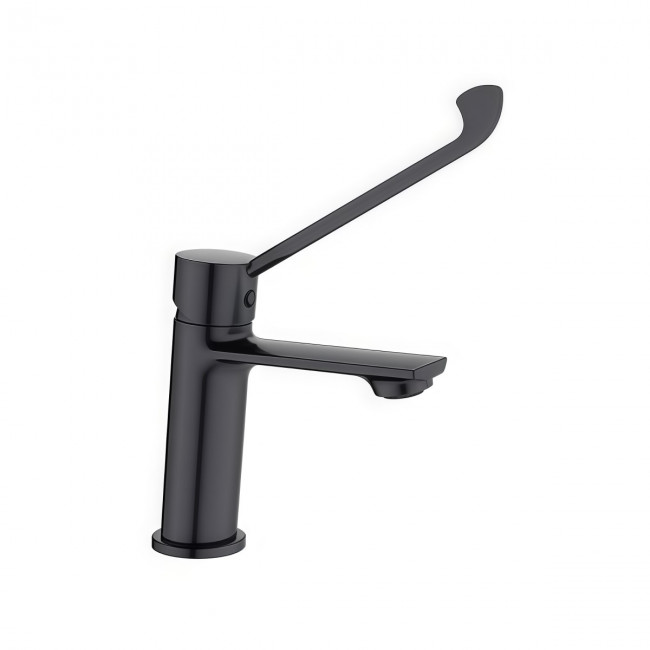 Смеситель для раковины BELZ оружейная сталь (B10019-3) Смеситель для раковины BELZ оружейная сталь (B10019-3)