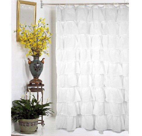 Шторка для ванной 178х183 Carnation Home Fashions Carmen SCVOIL/CAR/21