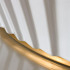 Oasis Plisse Раковина 66x46x16 см, 3 отв., накладная, цвет: золото/белый
