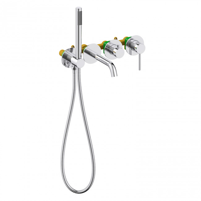 Смеситель встроенный для ванны с душем Timo Saona хром (2314/00YSM) Смеситель встроенный для ванны с душем Timo Saona хром (2314/00YSM)