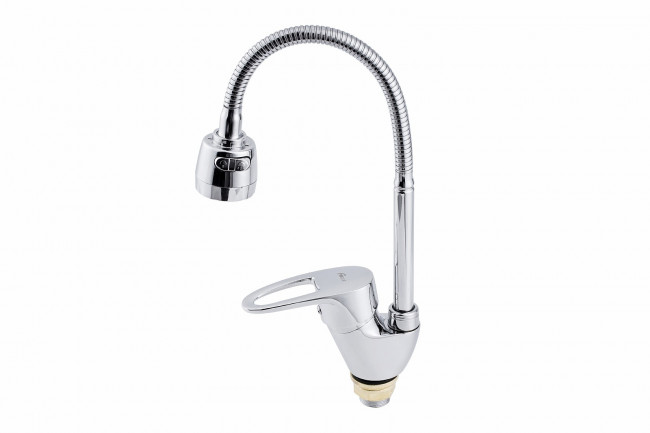 Смеситель для кухни FAUZT гибкий излив тип См-МОЦБА (FZs-811-126)