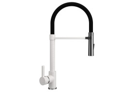 Смеситель для кухни Ulgran Classic ультра-белый (U-024-341)