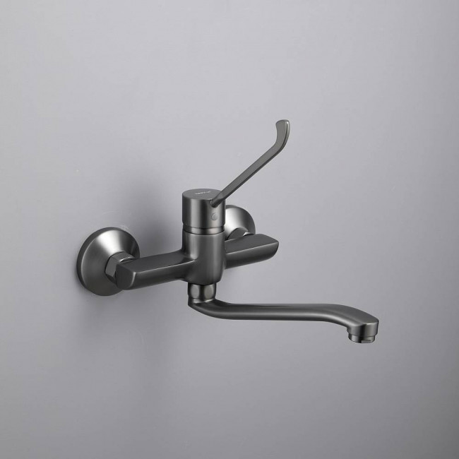 Смеситель для кухни BELZ оружейная сталь (B79019-3) Смеситель для кухни BELZ оружейная сталь (B79019-3)