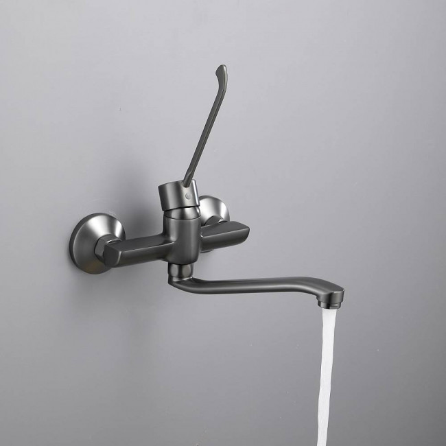 Смеситель для кухни BELZ оружейная сталь (B79019-3) Смеситель для кухни BELZ оружейная сталь (B79019-3)