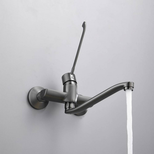 Смеситель для кухни BELZ оружейная сталь (B79019-3) Смеситель для кухни BELZ оружейная сталь (B79019-3)