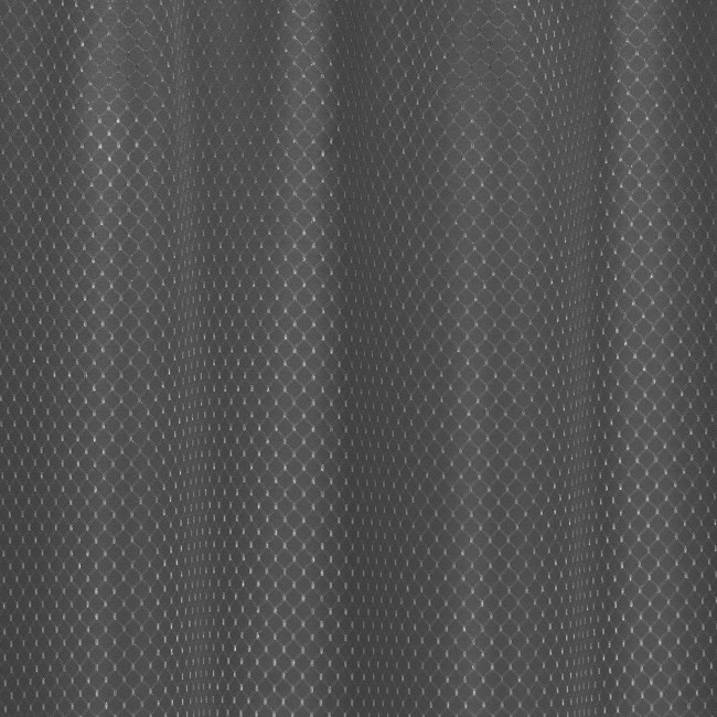Шторка для ванной 178х183 Carnation Home Fashions Grace Jacquard Black FSC18-HX72/16
