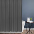 Шторка для ванной 178х183 Carnation Home Fashions Grace Jacquard Black FSC18-HX72/16
