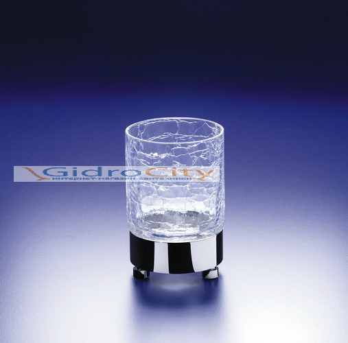 Стакан на подставке Windisch Addition cracked crystal (с эффектом битого хрусталя) 94118