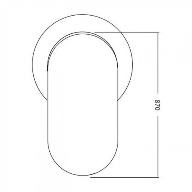 AZZURRA LINEA Смеситель встроенный с внутренней частью, хром AN 83A