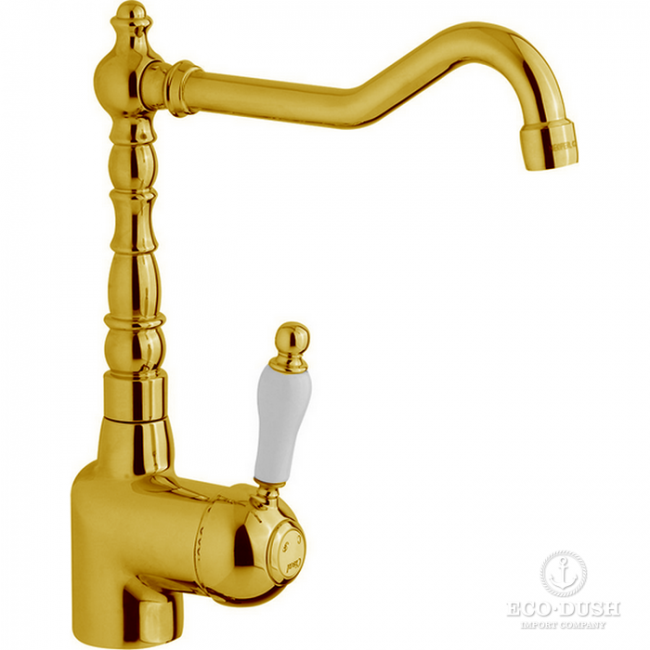 CISAL Arcana Empress Смеситель для кухни на 1 отверстие, цвет: золото CISAL Arcana Empress Смеситель для кухни на 1 отверстие, цвет: золото