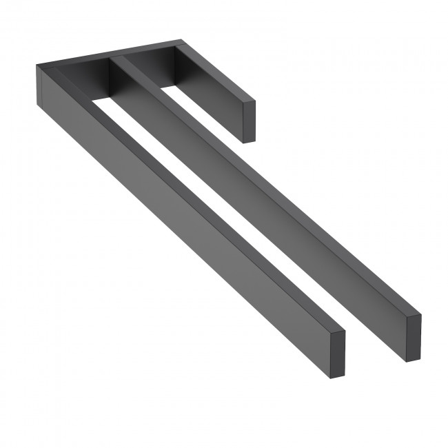 Полотенцедержатель двойной Timo Petruma черный (15252/03) Полотенцедержатель двойной Timo Petruma черный (15252/03)