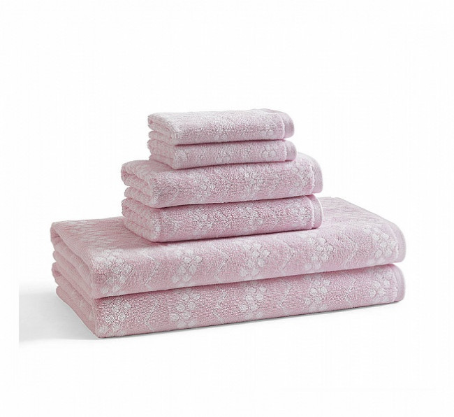 Полотенце для рук Kassatex Wavy Ballet Pink BWV-110-BLP Полотенце для рук Kassatex Wavy Ballet Pink BWV-110-BLP