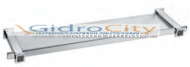 Полочка стекло SQUARE PLAINE 660 мм хром Windisch 85206CR Полочка стекло SQUARE PLAINE 660 мм хром Windisch 85206CR