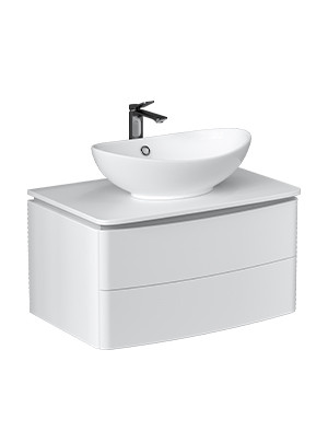 Тумба под раковину Velvex Luna 800-0-2 со столешницей навесная белый (tp.LUN.80.2Y) Тумба под раковину Velvex Luna 800-0-2 со столешницей навесная белый (tp.LUN.80.2Y)