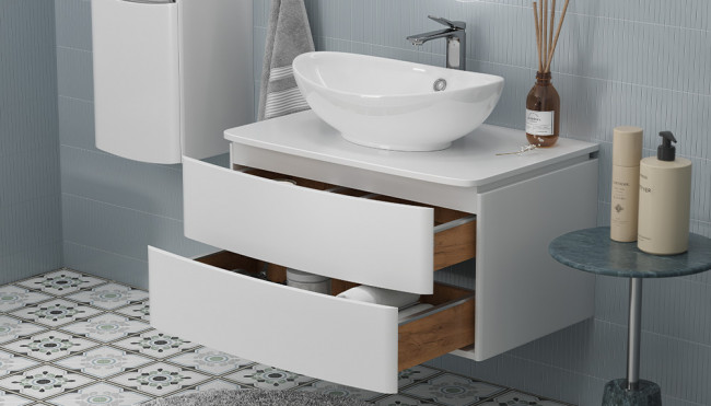 Тумба под раковину Velvex Luna 800-0-2 со столешницей навесная белый (tp.LUN.80.2Y) Тумба под раковину Velvex Luna 800-0-2 со столешницей навесная белый (tp.LUN.80.2Y)