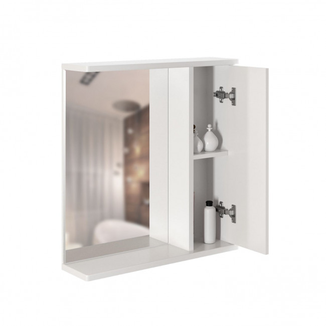 Зеркало-шкаф навесной без подсветки MIXLINE Росток-65 правый (536050) Зеркало-шкаф навесной без подсветки MIXLINE Росток-65 правый (536050)