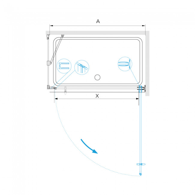 Душевой уголок RGW HO-045-1B (HO-011B + Z-060-2B + O-204B) 600x800 мм Черный/Прозрачное Душевой уголок RGW HO-045-1B (HO-011B + Z-060-2B + O-204B) 600x800 мм Черный/Прозрачное