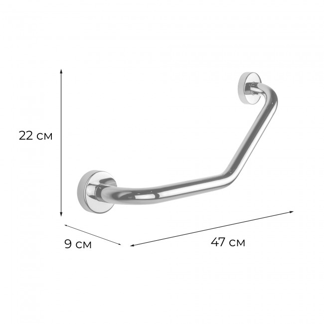 Поручень для ванны Fixsen Hotel хром (FX-31018-2) Поручень для ванны Fixsen Hotel хром (FX-31018-2)