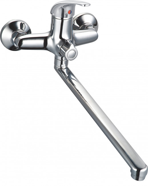 Смеситель для ванны с длинным поворотным изливом RUSH VRANGEL (VR7114-51)