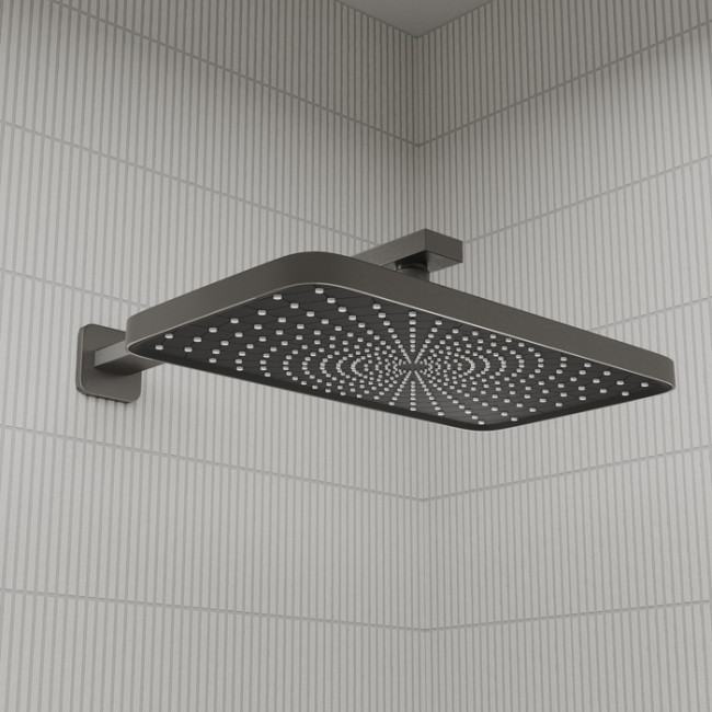 Встраиваемая система с тропическим, ручным душем и изливом IDDIS Parker матовый графит (PARGM03i68) Встраиваемая система с тропическим, ручным душем и изливом IDDIS Parker матовый графит (PARGM03i68)