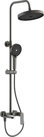 Душевая система BELZ оружейная сталь (B24713-3)