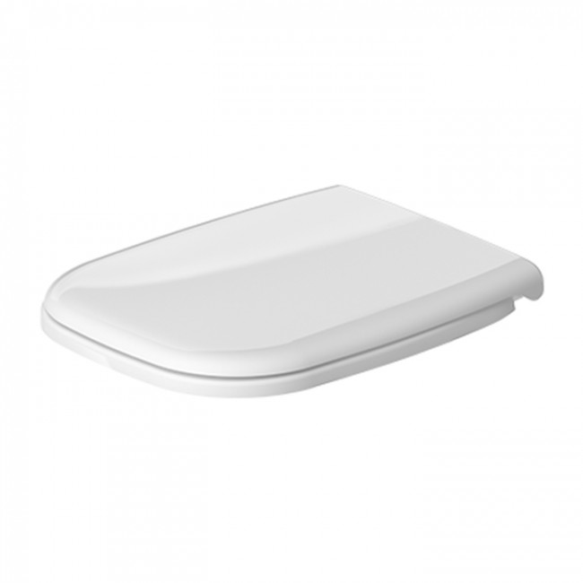 Duravit D-Code Сиденье для унитаза, петли: нерж. Сталь без автоматического опускания, Цвет: Белый