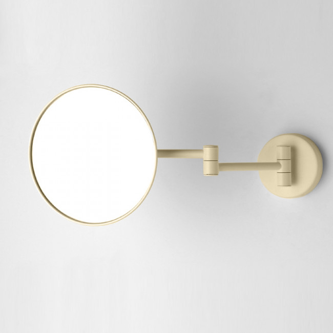 Bertocci Specchi Косметическое зекракало d:23.5см., 4-х кратное увеличением, цвет: никель матовый Bertocci Specchi Косметическое зекракало d:23.5см., 4-х кратное увеличением, цвет: никель матовый