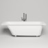 Salini Orlando Встраиваемая ванна 180х80х60cм, прямоугольная, S-Sense, цвет: белый глянцевый