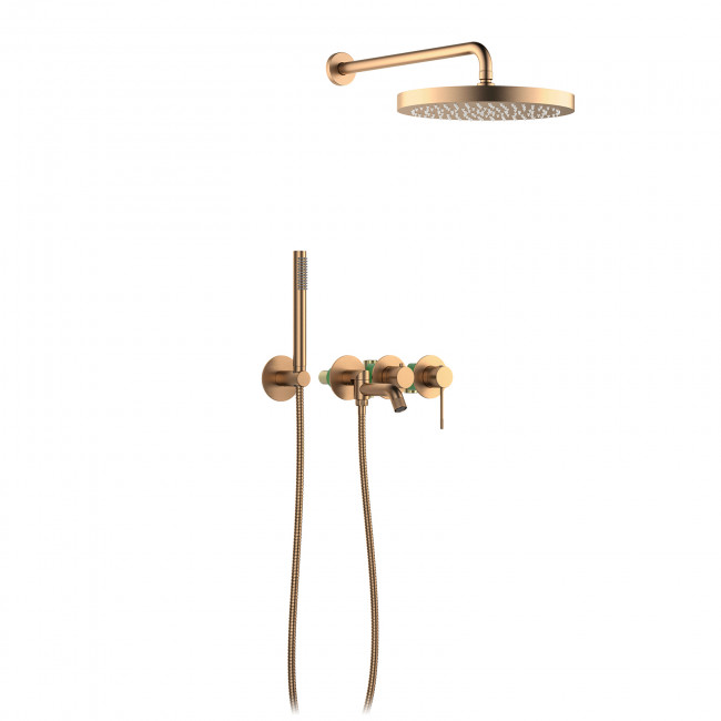 Душевая система встроенная Timo Saona розовое золото (SX-2348/19SM) Душевая система встроенная Timo Saona розовое золото (SX-2348/19SM)