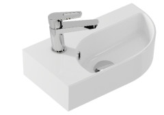 Раковина Cersanit  подвесная CAMEO 45 левая 1 отв. (63405)