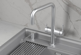 Смеситель для кухни GRANULA (8275, НЕРЖ)