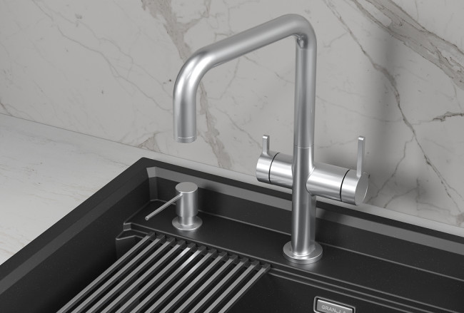 Смеситель для кухни GRANULA (8275, НЕРЖ)