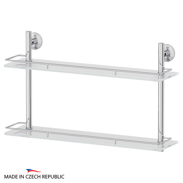 Полка с ограничителем 2-х ярусная 60 см FBS Standard STA 065