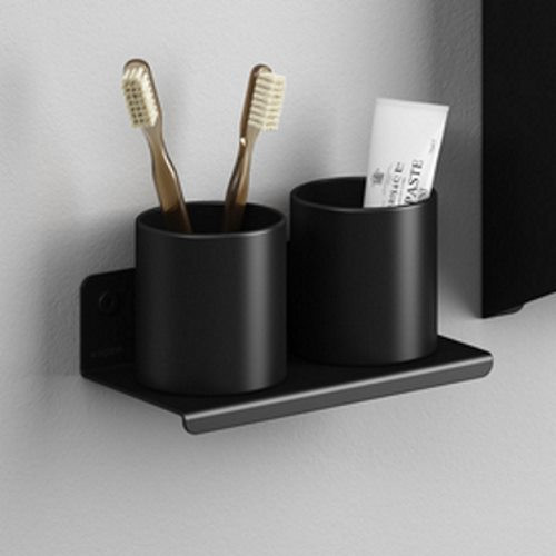 Agape Mach 2 Полка 40х10 см, настольная, цвет: черный