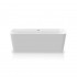 Knief Cosy Ванна отдельностоящая 180x85x60см, без слива-перелива, цвет: белый (продавать со сливом 0100-091-06)