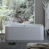 Kerasan Tribeca Ванна отдельностоящая, акриловая  170х80х58см в комплекте со сливом Click-clack, цвет: белый