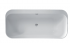 Kerasan Tribeca Ванна отдельностоящая, акриловая  170х80х58см в комплекте со сливом Click-clack, цвет: белый