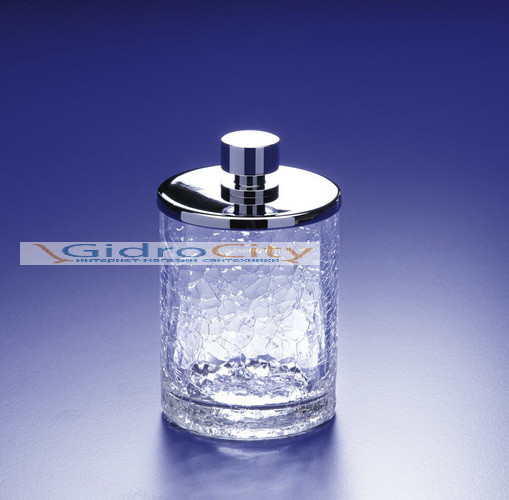 Баночка d.75x125h.(с эффектом битого хрусталя) Windisch Addition cracked crystal 88125