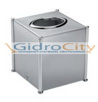 Салфетница кубическая  Сylinder plain хром Windisch 87107CR