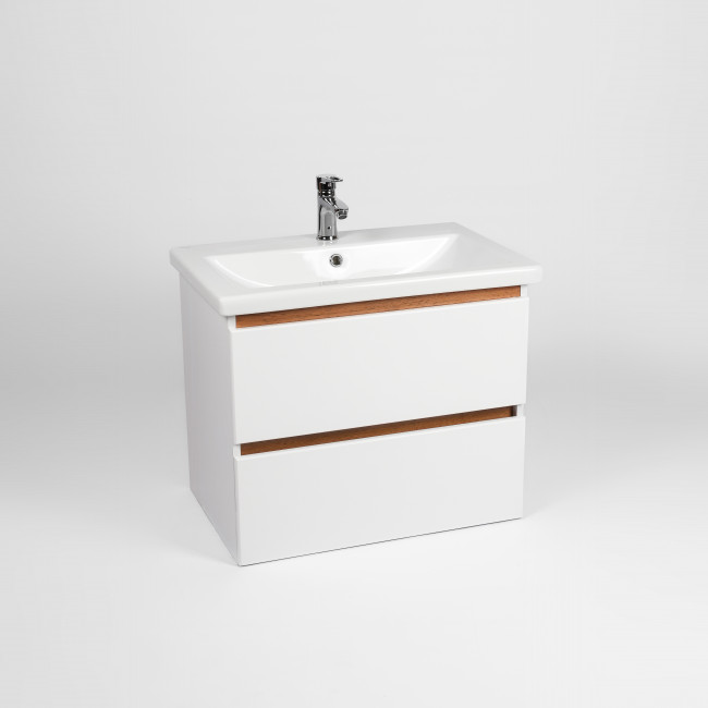 Тумба VIANT "Мальта" 2 ящика подвесная 425х760х560 под раковину .S-UM-COM80/1-w (COMO 80) (VMAL80CO-T2YP)