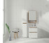 Тумба VIANT "Мальта" 2 ящика подвесная 425х760х560 под раковину .S-UM-COM80/1-w (COMO 80) (VMAL80CO-T2YP)