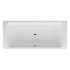 Laufen Pro Ванна прямоугольная 170x75см., в комплекте с шумоизоляцией, стальная, цвет: белый