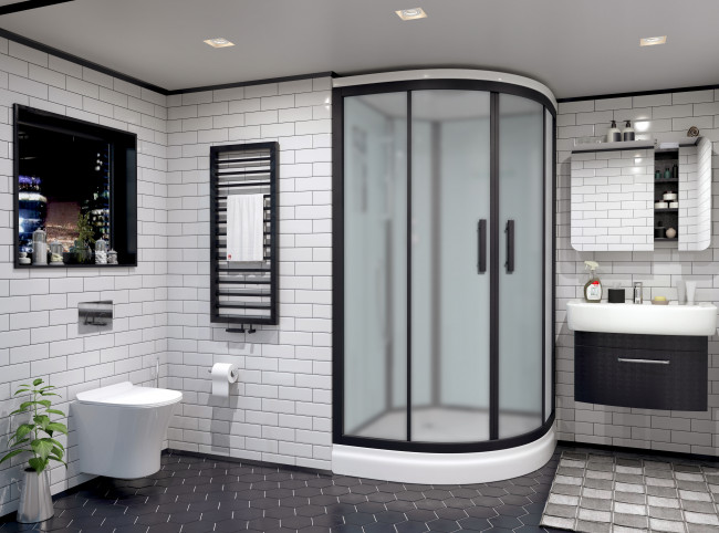 Душевая кабина Timo Standart 100*100*220 (T-6601BF) Душевая кабина Timo Standart 100*100*220 (T-6601BF)