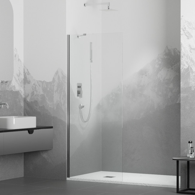 Перегородка для душа RGW WA-102 600 мм Хром/Прозрачное