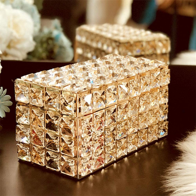 Коробка для хранения губной помады Kassatex Crystal Gold CRY-LPB-GD Коробка для хранения губной помады Kassatex Crystal Gold CRY-LPB-GD